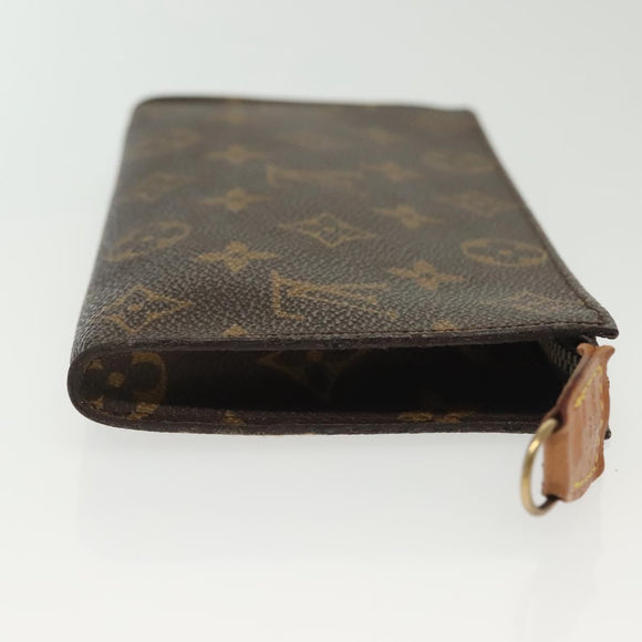 LOUIS VUITTON Monogram Bucket GM Accessory Pouch LV Auth 140369
