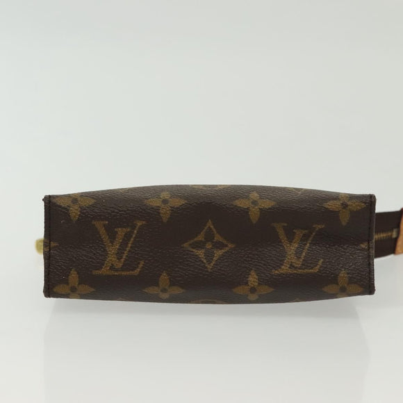 LOUIS VUITTON Monogram Poche Toilette 15 Pouch M47546 LV Auth 140371