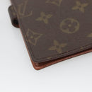 LOUIS VUITTON Monogram Agenda PM Day Planner Cover R20005 LV Auth 140373-16