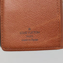 LOUIS VUITTON Monogram Agenda PM Day Planner Cover R20005 LV Auth 140373-8