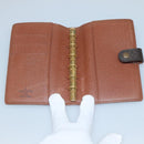 LOUIS VUITTON Monogram Agenda PM Day Planner Cover R20005 LV Auth 140373-9