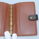 LOUIS VUITTON Monogram Agenda PM Day Planner Cover R20005 LV Auth 140373-18