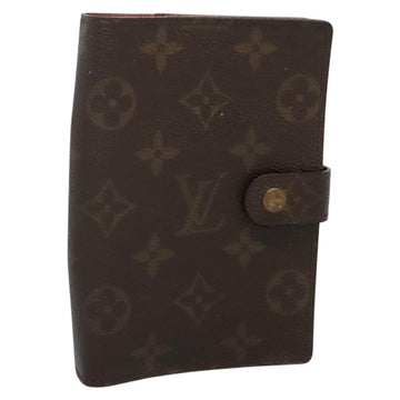 LOUIS VUITTON Monogram Agenda PM Day Planner Cover R20005 LV Auth 140373