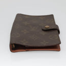 LOUIS VUITTON Monogram Agenda PM Day Planner Cover R20005 LV Auth 140373-6