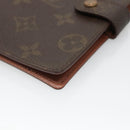LOUIS VUITTON Monogram Agenda PM Day Planner Cover R20005 LV Auth 140373-7