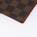 LOUIS VUITTON Damier Ebene Trunk Agenda PM Day Planner Cover R20029 Auth 140374-16