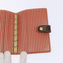 LOUIS VUITTON Damier Ebene Trunk Agenda PM Day Planner Cover R20029 Auth 140374-17