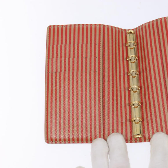 LOUIS VUITTON Damier Ebene Trunk Agenda PM Day Planner Cover R20029 Auth 140374