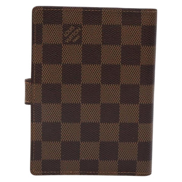 LOUIS VUITTON Damier Ebene Trunk Agenda PM Day Planner Cover R20029 Auth 140374 - 0
