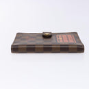 LOUIS VUITTON Damier Ebene Trunk Agenda PM Day Planner Cover R20029 Auth 140374-4
