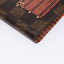 LOUIS VUITTON Damier Ebene Trunk Agenda PM Day Planner Cover R20029 Auth 140374-14