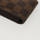 LOUIS VUITTON Damier Ebene Etui Cigarette Case N63024 LV Auth 140376-15