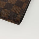 LOUIS VUITTON Damier Ebene Etui Cigarette Case N63024 LV Auth 140376-16