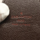 LOUIS VUITTON Damier Ebene Etui Cigarette Case N63024 LV Auth 140376-17