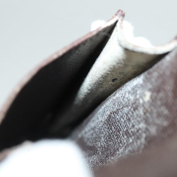 LOUIS VUITTON Damier Ebene Etui Cigarette Case N63024 LV Auth 140376