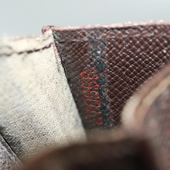 LOUIS VUITTON Damier Ebene Etui Cigarette Case N63024 LV Auth 140376