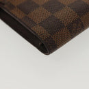 LOUIS VUITTON Damier Ebene Etui Cigarette Case N63024 LV Auth 140376-8