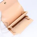 LOUIS VUITTON Multicolor Porte Monnaie Pla Coin Purse White M92657 Auth 140378-9