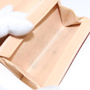 LOUIS VUITTON Multicolor Porte Monnaie Pla Coin Purse White M92657 Auth 140378-10