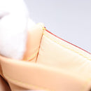 LOUIS VUITTON Multicolor Porte Monnaie Pla Coin Purse White M92657 Auth 140378-11
