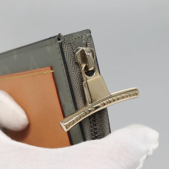 LOUIS VUITTON Monogram Titanium Portefeuille Cosmos Wallet M63237 Auth 140379