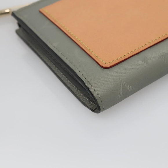 LOUIS VUITTON Monogram Titanium Portefeuille Cosmos Wallet M63237 Auth 140379