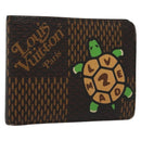 LOUIS VUITTON Damier Ebene Giant NIGO Portefeuille Multripru N60396 Auth 140381-1