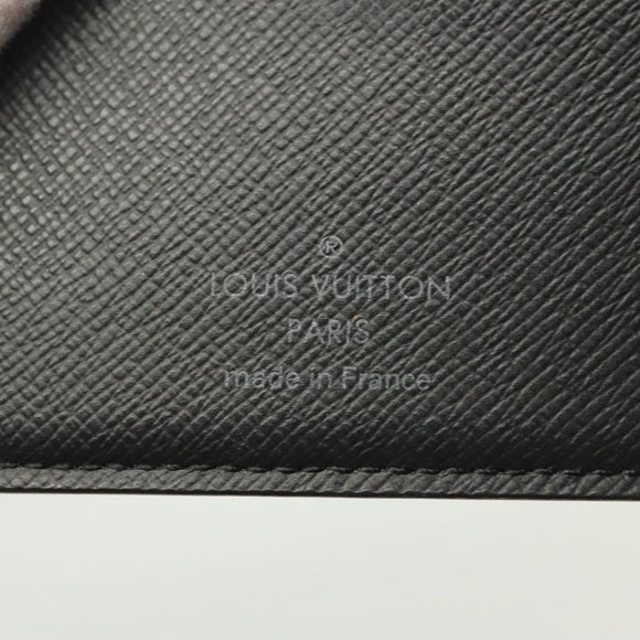 LOUIS VUITTON Damier Ebene Giant NIGO Portefeuille Multripru N60396 Auth 140381