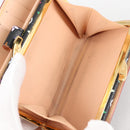 LOUIS VUITTON Multicolor Portefeuille Viennois Wallet Black M92988 Auth 140383V-10