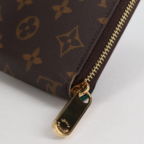 LOUIS VUITTON Monogram Sun Yitian Zippy Wallet Long Wallet M83689 Auth 140385M