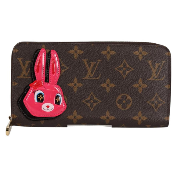 LOUIS VUITTON Monogram Sun Yitian Zippy Wallet Long Wallet M83689 Auth 140385M