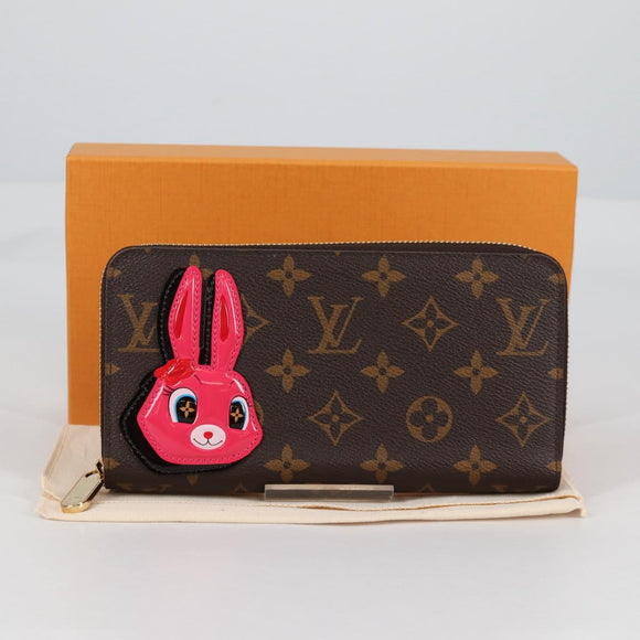 LOUIS VUITTON Monogram Sun Yitian Zippy Wallet Long Wallet M83689 Auth 140385M