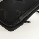 LOUIS VUITTON 3D Monogram Double Phone Pouch Black M80141 LV Auth 140387M-18