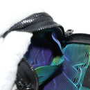 LOUIS VUITTON 3D Monogram Double Phone Pouch Black M80141 LV Auth 140387M-26