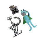 LOUIS VUITTON Book de Doreuil LV Friends Set 3 Light Blue MP2929 LV Auth 140392M-1