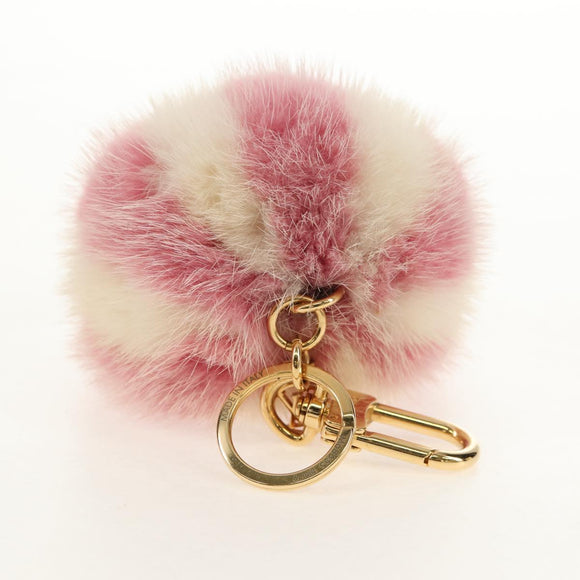 LOUIS VUITTON Vivienne Porte Cles Vivienne Bag Charm Fur M68655 LV Auth 140394M