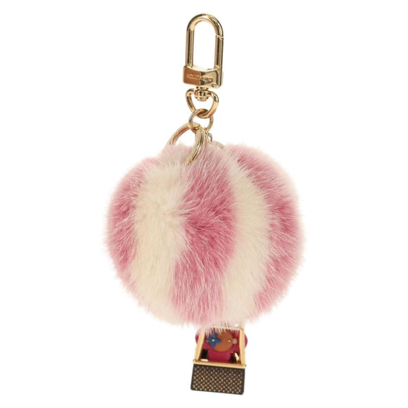 LOUIS VUITTON Vivienne Porte Cles Vivienne Bag Charm Fur M68655 LV Auth 140394M