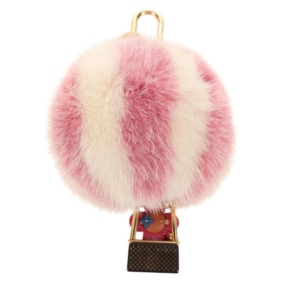 LOUIS VUITTON Vivienne Porte Cles Vivienne Bag Charm Fur M68655 LV Auth 140394M