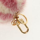 LOUIS VUITTON Vivienne Porte Cles Vivienne Bag Charm Fur M68655 LV Auth 140394M-5