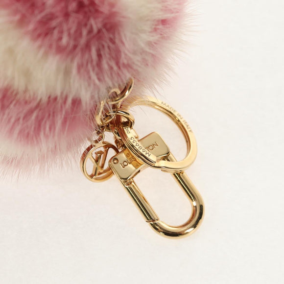 LOUIS VUITTON Vivienne Porte Cles Vivienne Bag Charm Fur M68655 LV Auth 140394M
