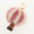 LOUIS VUITTON Vivienne Porte Cles Vivienne Bag Charm Fur M68655 LV Auth 140394M-6