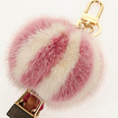 LOUIS VUITTON Vivienne Porte Cles Vivienne Bag Charm Fur M68655 LV Auth 140394M-14