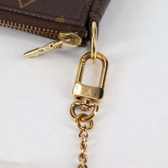 LOUIS VUITTON Monogram 2017 Only Mini Pochette Accessoires M62087 Auth 140396V