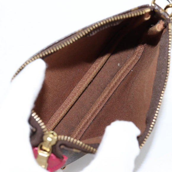 LOUIS VUITTON Monogram 2017 Only Mini Pochette Accessoires M62087 Auth 140396V