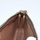 LOUIS VUITTON Monogram 2017 Only Mini Pochette Accessoires M62087 Auth 140396V-21