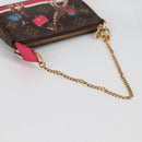 LOUIS VUITTON Monogram 2017 Only Mini Pochette Accessoires M62087 Auth 140396V-7