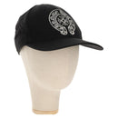 Chrome Hearts Cross Ball Horseshoe Trucker Cap Wool Black Auth 140397M-1