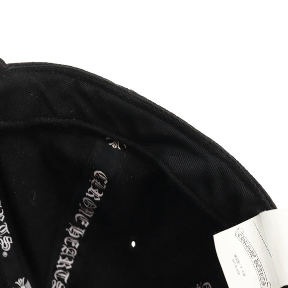 Chrome Hearts Cross Ball Horseshoe Trucker Cap Wool Black Auth 140397M