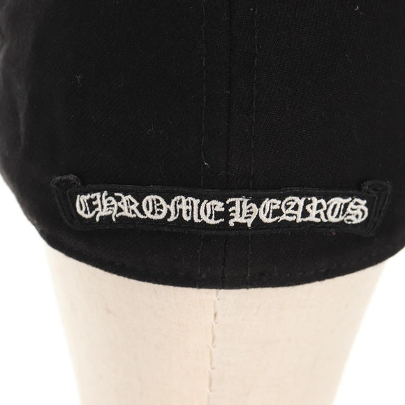 Chrome Hearts Cross Ball Horseshoe Trucker Cap Wool Black Auth 140397M