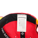 Chrome Hearts Cross Ball CH Embroidery Baseball Cap Cap Cotton Red Auth 140398M-14